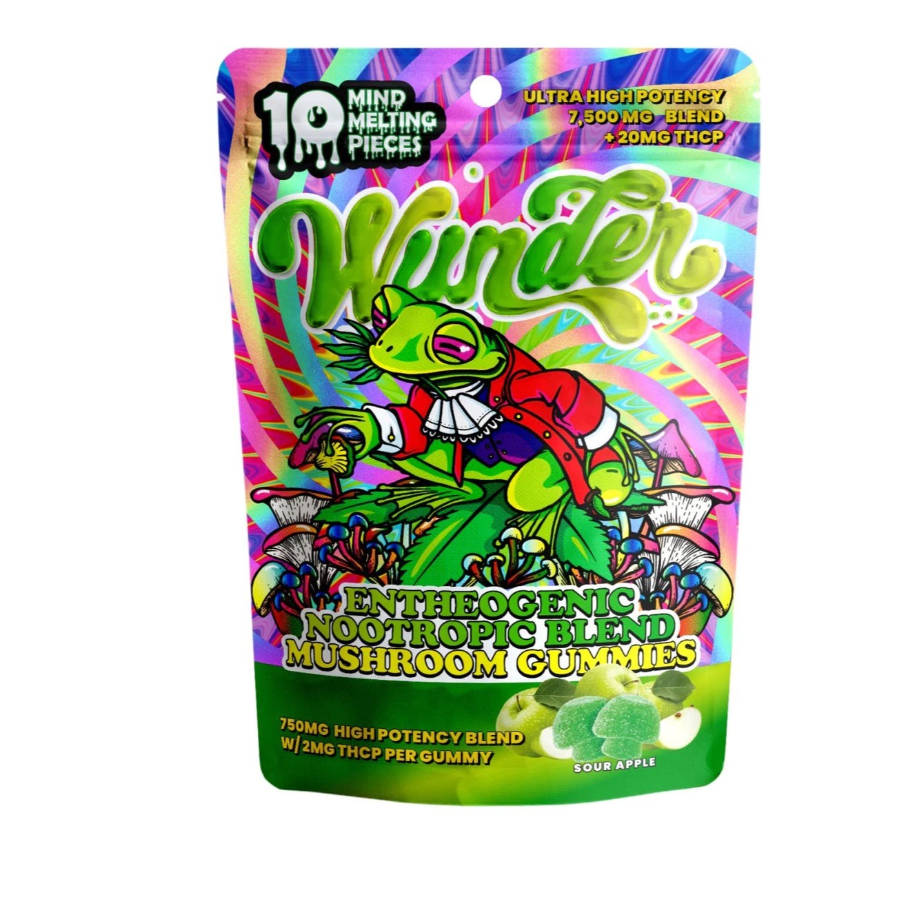 Wunder - 750mg + 2mg THCP
