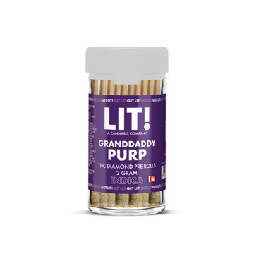 LIT THCA DIAMOND INFUSED 2GM PRE ROLL