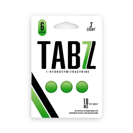 Tabz - 7-hydroxymitragynine Extract Tablets 18MG [3CT]